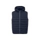 LIVERGY® Herren Sweatweste, weich gefüttert, mit Kapuze (navy, M(48/50)) - B-Ware neuwertig