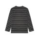 LIVERGY® Herren Pyjama lang, gestreift/schwarz/dunkelgrau, L(52/54) - B-Ware neuwertig