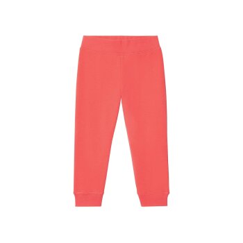 LUPILU® Kleinkinder Sweathose, 2 Stück, mit hohem Baumwollanteil (koralle/weiß, 86/92) - B-Ware neuwertig