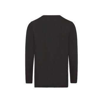 LIVERGY® Herren Langarmshirt, 2 Stück, mit Baumwolle (grau, L(52/54)) - B-Ware neuwertig