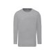 LIVERGY® Herren Langarmshirt, 2 Stück, mit Baumwolle (grau, L(52/54)) - B-Ware neuwertig