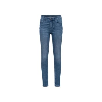 esmara® Damen Jeans, Super Skinny Fit, mit normaler Leibhöhe (Dunkelblau, 36) - B-Ware neuwertig