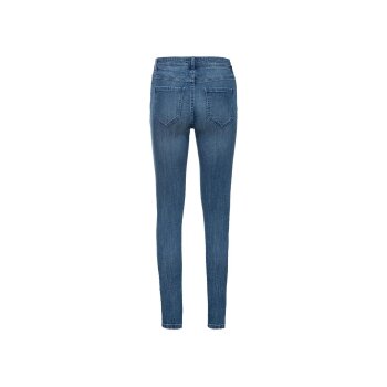 esmara® Damen Jeans, Super Skinny Fit, mit normaler Leibhöhe (Dunkelblau, 36) - B-Ware neuwertig