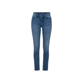 esmara® Damen Jeans, Super Skinny Fit, mit Push-Up-Effekt (blau, 36) - B-Ware neuwertig