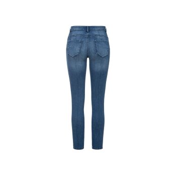 esmara® Damen Jeans, Super Skinny Fit, mit Push-Up-Effekt (blau, 36) - B-Ware neuwertig