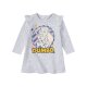 DISNEY Baby Mädchen-Sweatkleid, mit hohem Bio-Baumwollanteil, 62/68, grau - B-Ware neuwertig