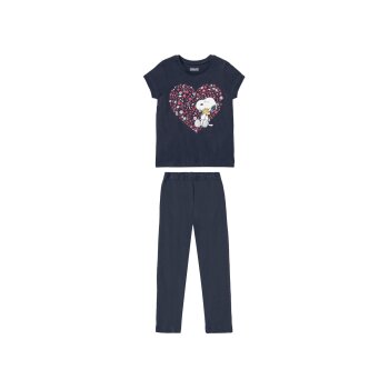 Kleinkinder Mädchen Pyjama aus reiner Baumwolle...