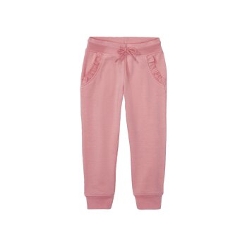 LUPILU® Kleinkinder Sweathose, 2 Stück, mit Baumwolle (pink/apricot, 110/116) - B-Ware neuwertig