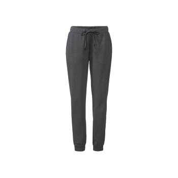 esmara® Damen Freizeit-Hose mit Bündchen (Anthrazit, S(36/38)) - B-Ware neuwertig