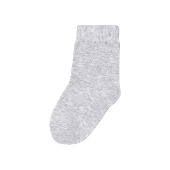 lupilu® Kleinkinder Socken, 7 Paar, mit hohem Bio-Baumwollanteil (marine/grau/weiß, 23/26) - B-Ware neuwertig