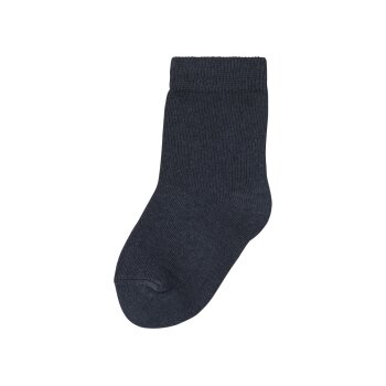 lupilu® Kleinkinder Socken, 7 Paar, mit hohem Bio-Baumwollanteil (marine/grau/weiß, 23/26) - B-Ware neuwertig