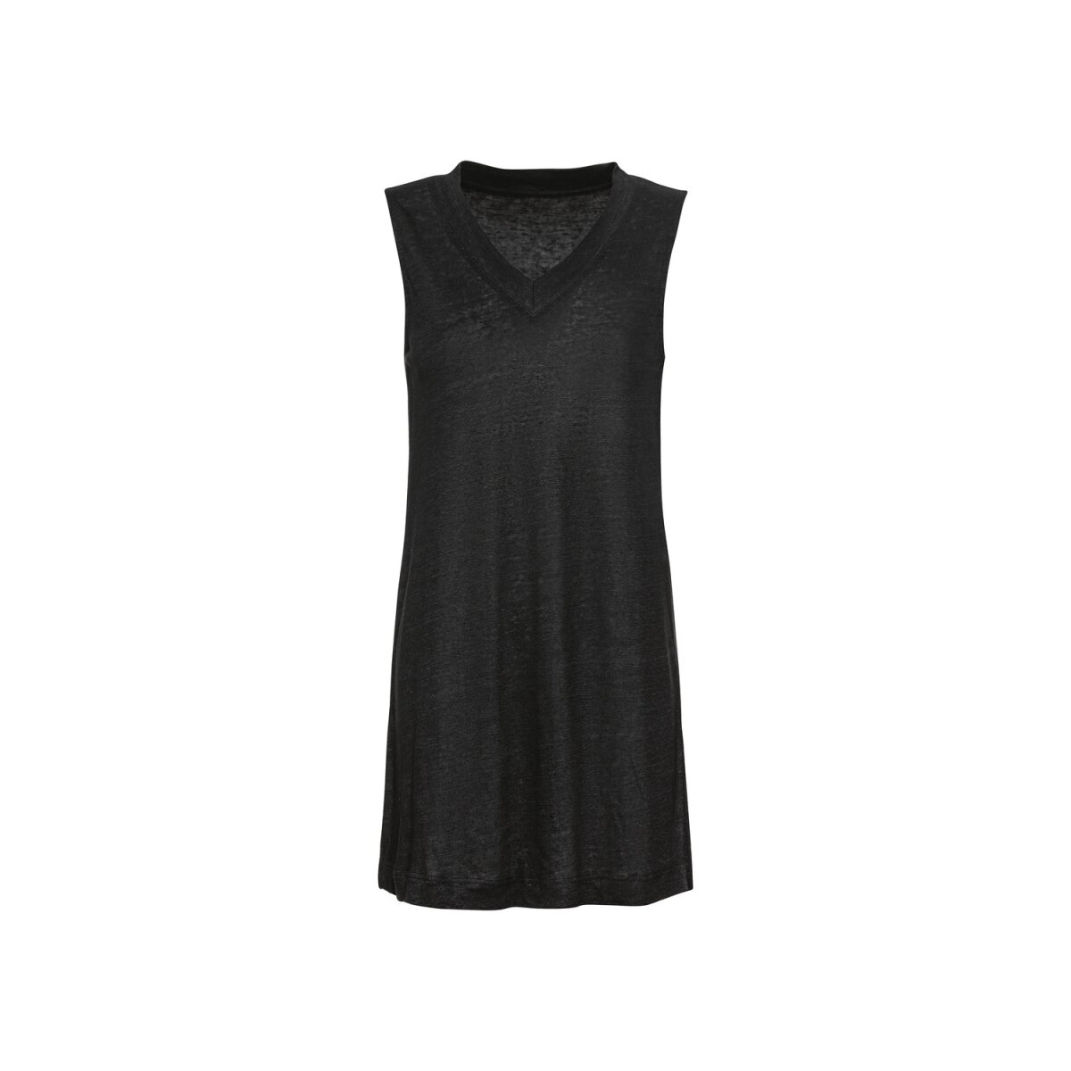 ESMARA Leinenoberteil für Damen, S 36/38, schwarz