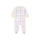 lupilu® Baby Schlafoveral, aus 100 % Bio-Baumwolle (weiß, 62) - B-Ware neuwertig