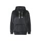 esmara® Damen Hoodie aus weicher Nicki-Qualität (Schwarz, L(44/46)) - B-Ware neuwertig