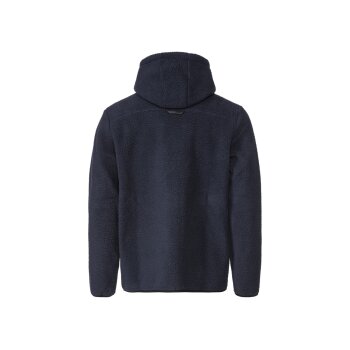 LIVERGY® Herren Fleecejacke, mit Kapuze, wärmend (blau, M(48/50)) - B-Ware neuwertig