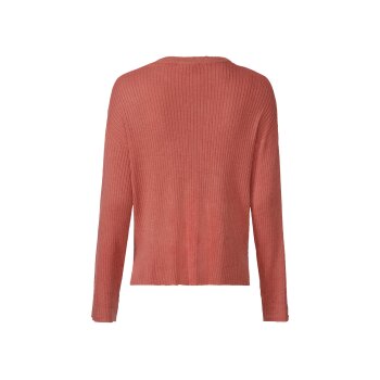 esmara® Damen Feinstrick-Pullover mit Bündchen (orange, M(40/42)) - B-Ware neuwertig