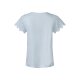 esmara® Damen T-Shirt mit Spitze, aus reiner Baumwolle (blau, M(40/42)) - B-Ware neuwertig
