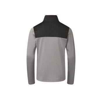 CRIVIT Kinder Thermo-Funktionsshirt, schnelltrocknend (grau/schwarz, 158/164) - B-Ware neuwertig