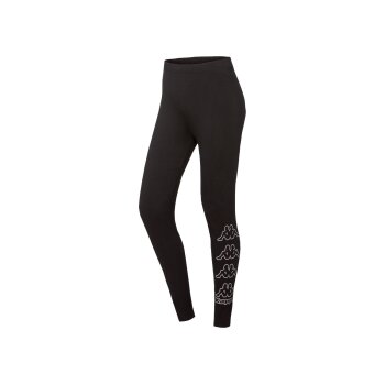 KAPPA Damen Leggings, mit Baumwolle (Schwarz, S) - B-Ware...