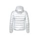 ESMARA® Steppjacke Damen, in Metallic-Optik (silber, S (36/38)) - B-Ware neuwertig