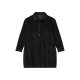 PEPPERTS!® Kinder Mädchen Cordkleid, aus reiner Baumwolle (Schwarz, 146) - B-Ware neuwertig