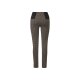 esmara® Damen Shaping-Jeggings mit hohem Bund (gemustert schwarz/beige, L(44/46)) - B-Ware neuwertig