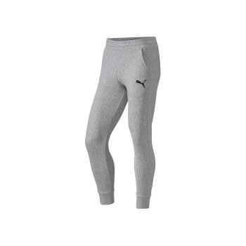 Puma Herren Sweathose teamGoal, mit geradem Bein (grau,...
