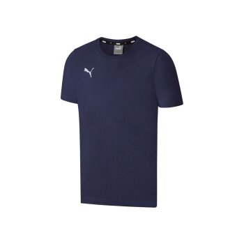 Puma Herren T-Shirt teamGoal, mit Rundhalsausschnitt...