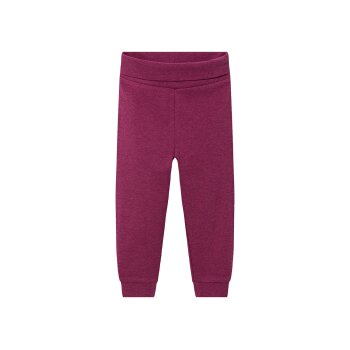 lupilu® Baby Jogginghosen, 3 Stück, mit Bio-Baumwolle (Streifen/weiß/lila, 74/80) - B-Ware neuwertig