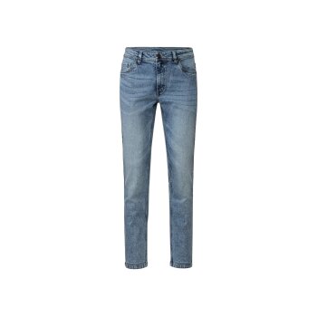 LIVERGY® Herren-Jeans, Slim Fit, normale Leibhöhe, 50, hellblau - B-Ware neuwertig