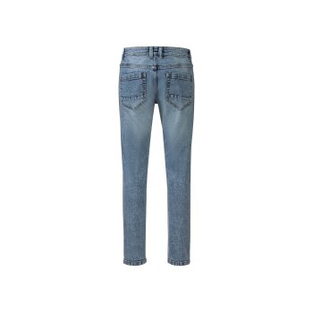 LIVERGY® Herren-Jeans, Slim Fit, normale Leibhöhe, 50, hellblau - B-Ware neuwertig