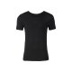 LIVERGY® Herren Unterhemden, 3 Stück, in Feinripp-Qualität (V-Ausschnitt, Schwarz, 4/S) - B-Ware neuwertig