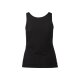 esmara® Damen Achselhemden, 3 Stück, mit hohem Baumwollanteil (schwarz/weiß, 3XL(56/58)) - B-Ware neuwertig