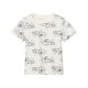 lupilu® Kleinkinder T-Shirts, 3 Stück, mit Baumwolle (schwarz/weiß gemustert, 98/104) - B-Ware neuwertig