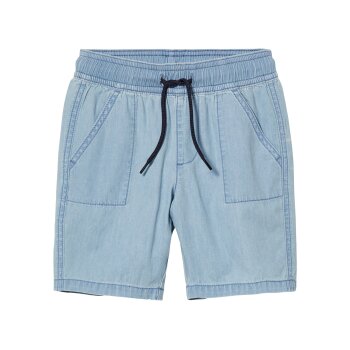 lupilu® Kleinkinder Shorts, 2 Stück, aus reiner Baumwolle (hellblau/marine, 98/104) - B-Ware neuwertig