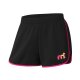 Mistral Damen Sweatshorts mit HeiQ Mint Technologie (Schwarz, M (40/42)) - B-Ware neuwertig