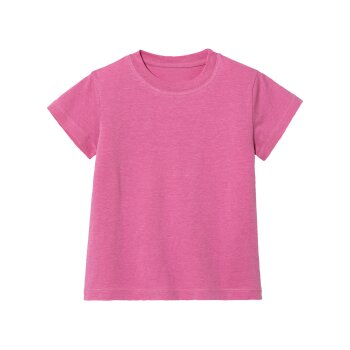 lupilu® Kleinkinder T-Shirts, 2 Stück, aus reiner Baumwolle (Muster rosa/pink, 110/116) - B-Ware neuwertig
