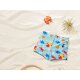 LUPILU® Kleinkinder-Jungen-Badeshorts / Badeboxer, mit Gummizugbund, 122/128, gemustert - B-Ware neuwertig