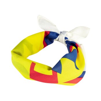 Lidl Bandana, mit Logo-Print, weiß - B-Ware neuwertig