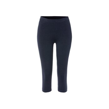 ESMARA® Damen Capri-Leggings, normale Leibhöhe (Navy, S(36/38)) - B-Ware neuwertig