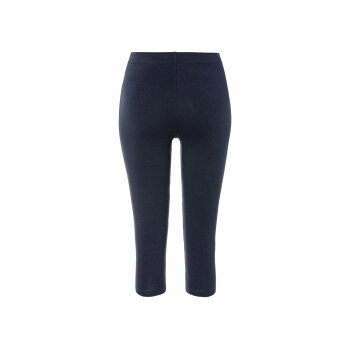 ESMARA® Damen Capri-Leggings, normale Leibhöhe (Navy, S(36/38)) - B-Ware neuwertig