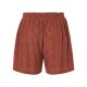 esmara® Damen Shorts mit verspielter Lochstickerei (Terracotta, M (40/42)) - B-Ware neuwertig