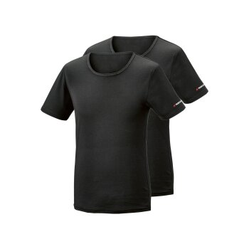 PARKSIDE® Herren Unterziehshirts, 2 Stück, mit Baumwolle (schwarz, 7/XL) - B-Ware neuwertig
