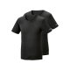 PARKSIDE® Herren Unterziehshirts, 2 Stück, mit Baumwolle (schwarz, 7/XL) - B-Ware neuwertig