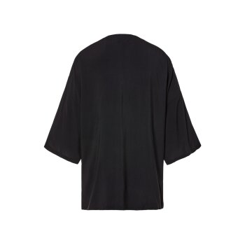 esmara® Damen Kimono, verlängerte Rückenpartie (schwarz, S (36/38)) - B-Ware neuwertig