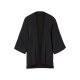 esmara® Damen Kimono, verlängerte Rückenpartie (schwarz, S (36/38)) - B-Ware neuwertig