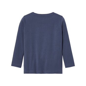 lupilu® Kinder-Langarmshirts, 3 Stück (Streifen/blau/braun, 98/104) - B-Ware neuwertig