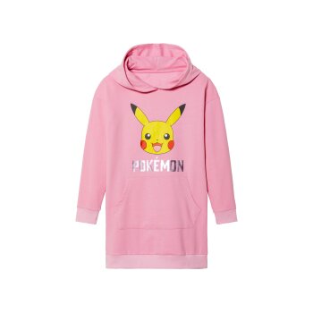 Kinder Sweatkleid mit Kapuze (Pokémon pink,...