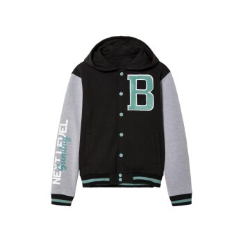 pepperts!® Kinder Collegejacke, mit Baumwolle...