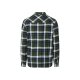 LIVERGY® Herren Flanellhemd, aus reiner Baumwolle (marine/olive, M(39/40)) - B-Ware neuwertig